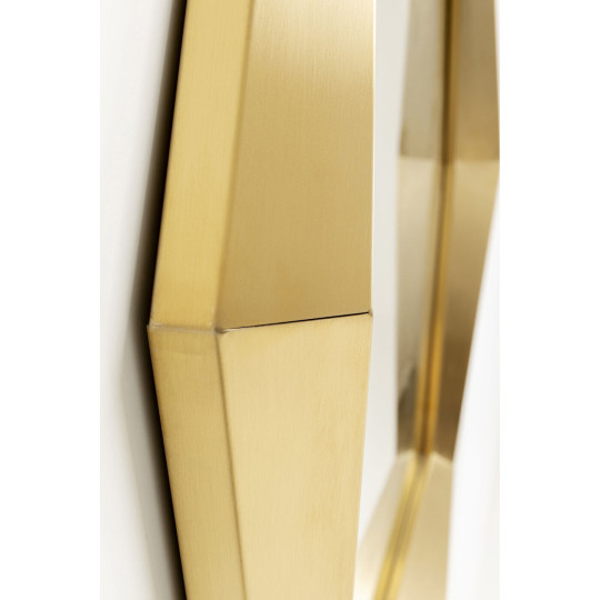 Wall Mirror Octagon Gold 80x80cm