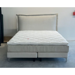 Bed Boxspring Benito Sky Sand 180x200cm