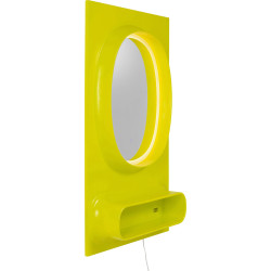 Wall Mirror Aero LED Green 80x141cm