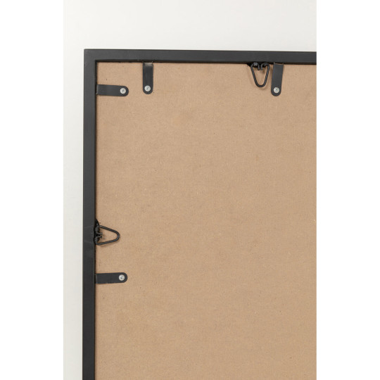Mirror Window Black 200x90cm