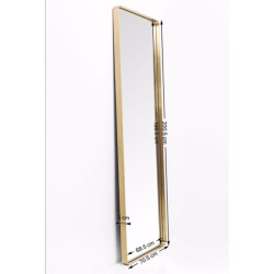 Mirror Curve MO Brass 70x200cm