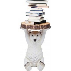 Mesa de Apoio Animal Polar Bear Ø37cm-78943 (3)