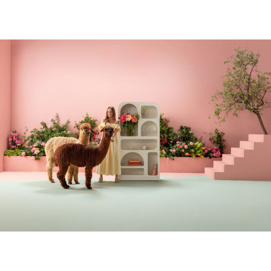 Shelf Paco White 95x180cm
