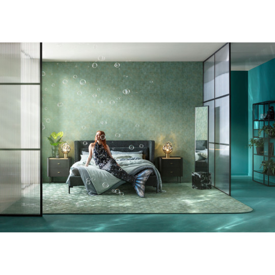 Floor Mirror Hulda Black 46x180cm