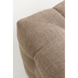 Sofa 2-Seater Salamanca Grey Brown 208cm