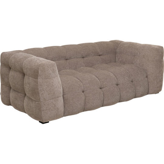 Sofa 2-Seater Salamanca Grey Brown 208cm