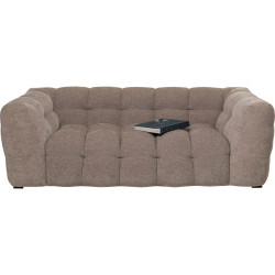 Sofa 2-Seater Salamanca Grey Brown 208cm