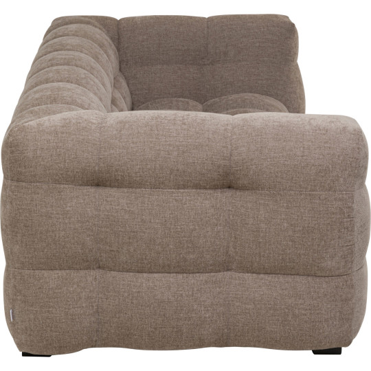 Sofa 2-Seater Salamanca Grey Brown 208cm