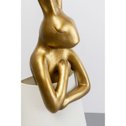 Floor  Lamp Animal Rabbit Gold/White 150cm