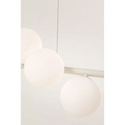 Pendant Lamp Scala Balls Milky Greige 150cm