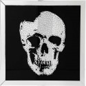 Picture Frame Mirror Skull 100x100cm Kare Design