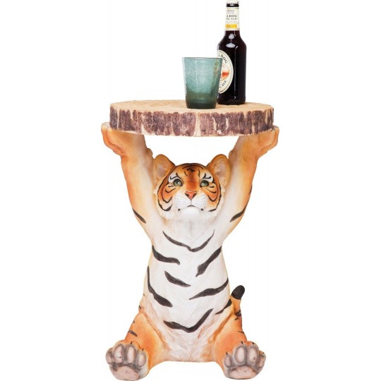 Side Table Animal Tiger Ø35cm Kare Design