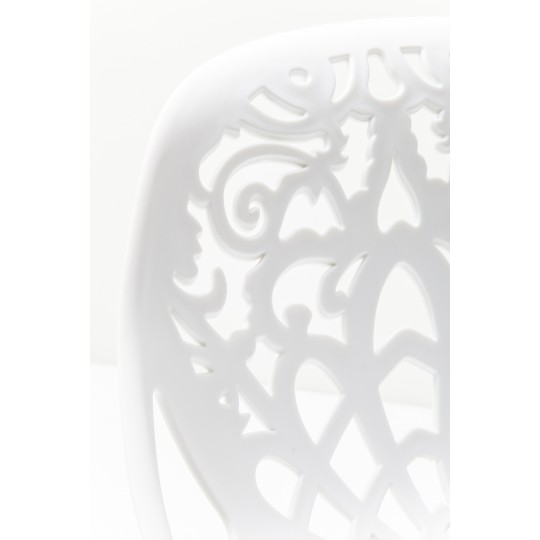 Banco de Bar Ornament Branco Banco de Bar Ornament Branco