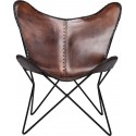 Armchair Butterfly Brown Econo Kare Design