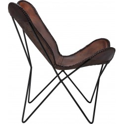 Armchair Butterfly Brown Econo Kare Design