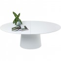 Extension Table Benvenuto White 200(50)x110cm Kare Design