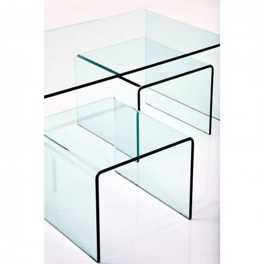 Coffee Table Clear Club (3/Set) Kare Design Coffee Table Clear Club (3/Set) Kare Design