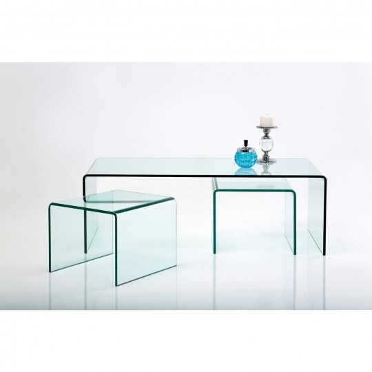 Coffee Table Clear Club (3/Set) Kare Design Coffee Table Clear Club (3/Set) Kare Design