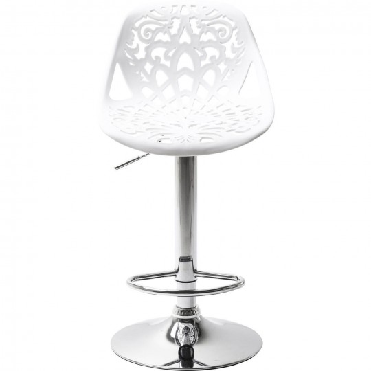 Banco de Bar Ornament Branco Banco de Bar Ornament Branco