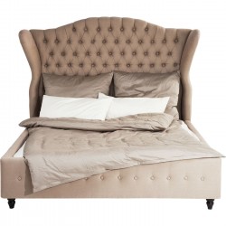 Bed City Spirit Linen Natural 160x200cm Kare Design