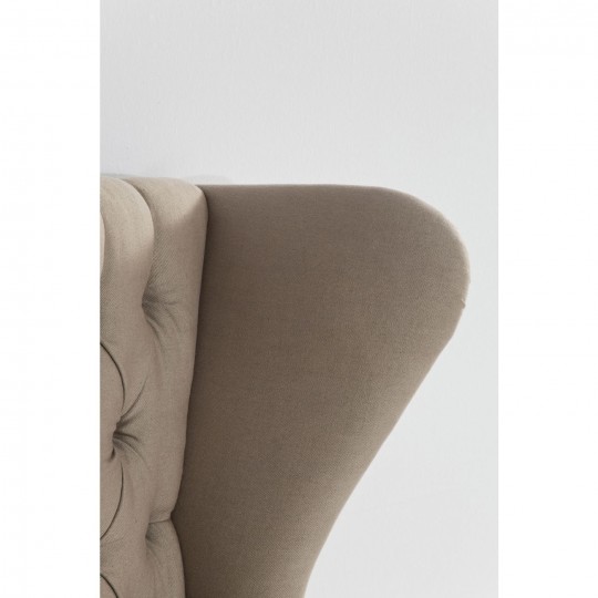Bed City Spirit Linen Natural 180x200cm Kare Design Bed City Spirit Linen Natural 180x200cm Kare Design