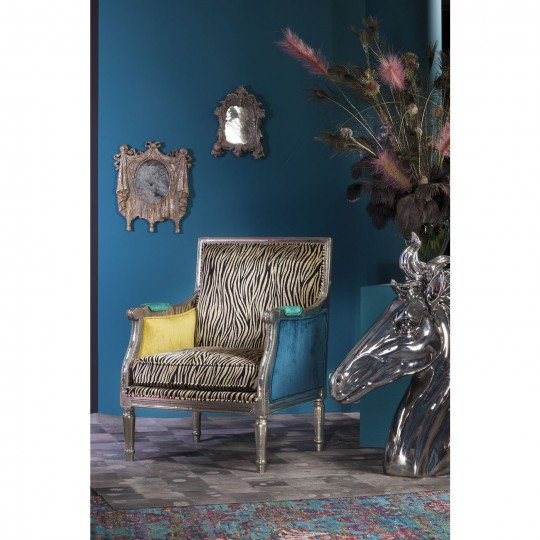 Armchair Regency Zebra Kare Design