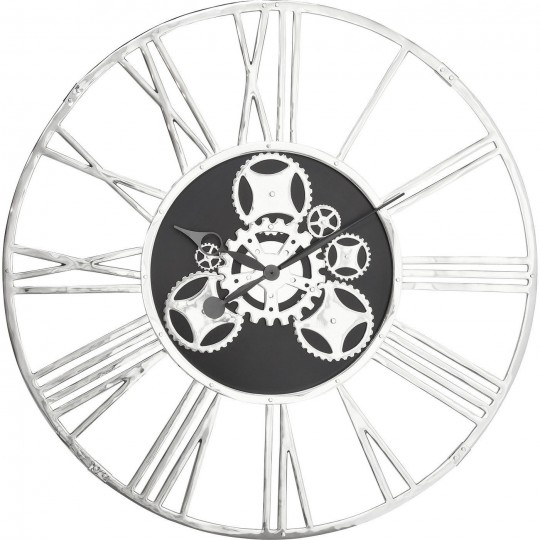 Wall Clock Gear Ø120cm Kare Design Wall Clock Gear Ø120cm Kare Design