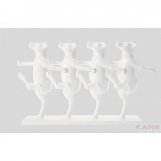 Peça Decorativa Dancing Cows