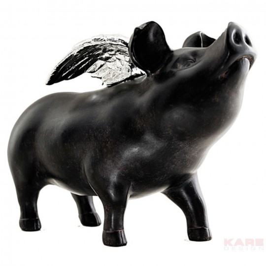 Money Box Rockstar Pig Kare Design