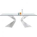 Table Gloria Chrome 200x100cm Kare Design