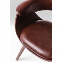 Chair with Armrest Nougat Kare Design