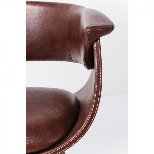 Chair with Armrest Nougat Kare Design