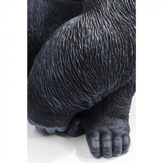 Deco Object Monkey Gorilla Side XL Black Kare Design