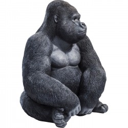 Deco Object Monkey Gorilla Side XL Black Kare Design