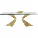 Table Gloria Gold 200x100cm Kare Design
