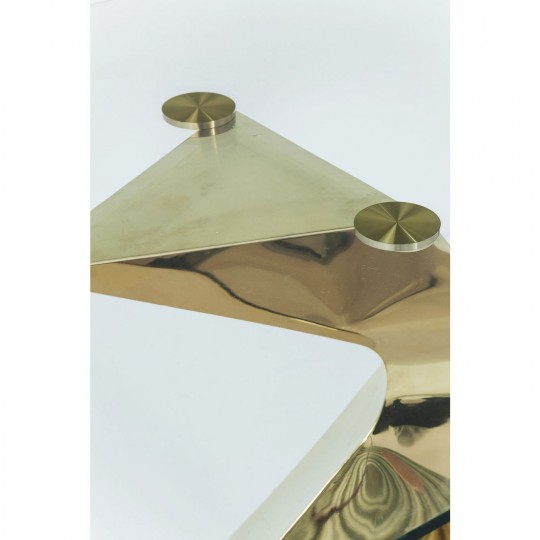 Mesa Gloria dourada 200x100cm Mesa Gloria dourada 200x100cm