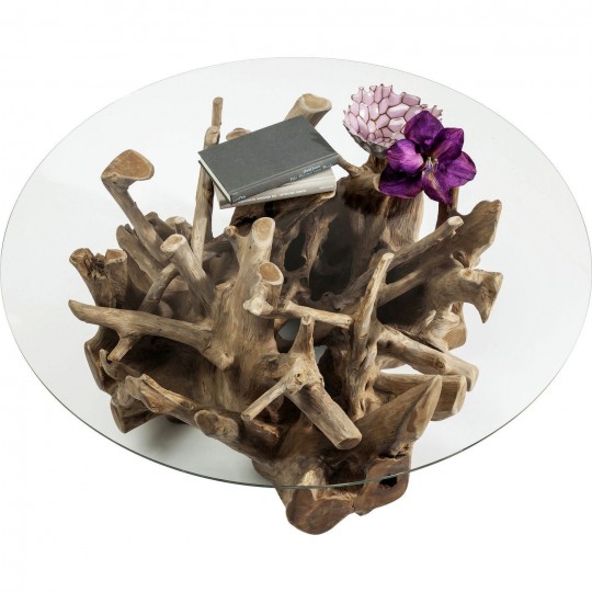 Mesa de Centro Roots Ø100cm Mesa de Centro Roots Ø100cm