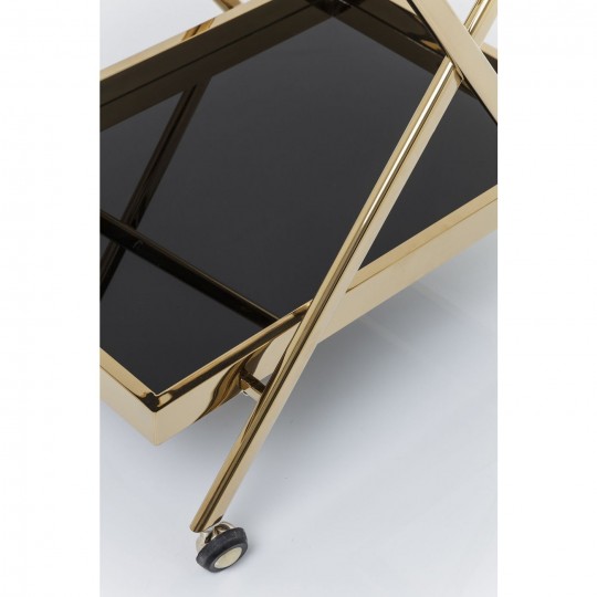 Carrinho de Chá Casino Dourado Carrinho de Chá Casino Dourado