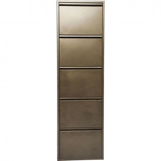 Shoe Container Caruso 5 Bronze Kare Design Shoe Container Caruso 5 Bronze Kare Design
