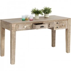 Desk Puro 135x60cm 6Drawers Kare Design