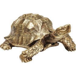 Deco Figurine Turtle Gold Big Kare Design
