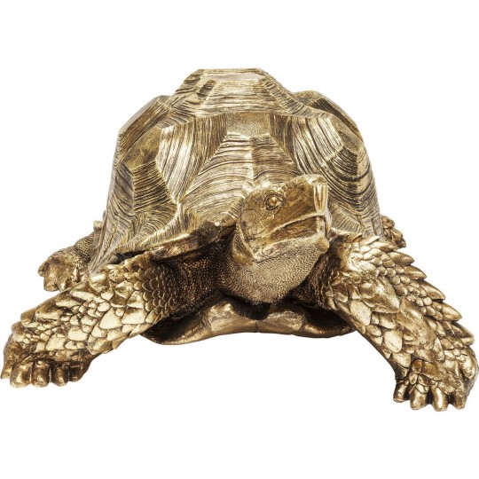 Deco Figurine Turtle Gold Big Kare Design Deco Figurine Turtle Gold Big Kare Design