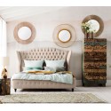 Bed City Spirit Linen Natural 180x200cm Kare Design