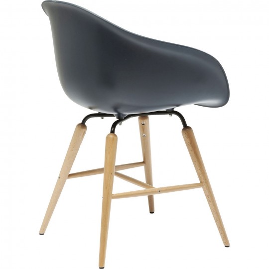 Cadeira de braços Forum Object Cinzenta