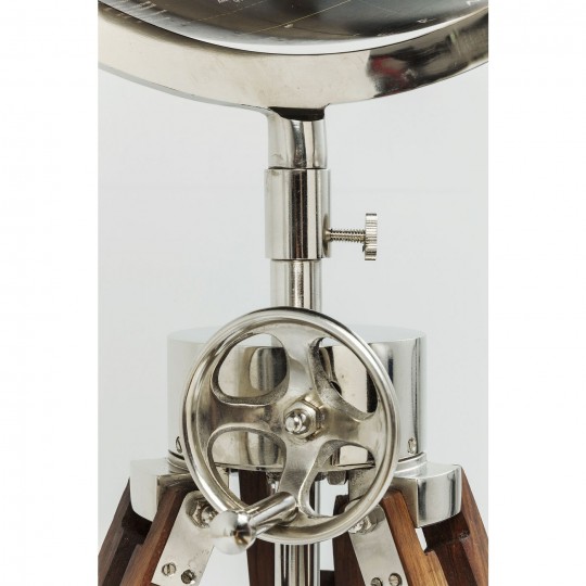 Deco Globe Earth Preto