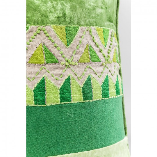 Cushion Green Ornaments 45x45cm Kare Design Cushion Green Ornaments 45x45cm Kare Design