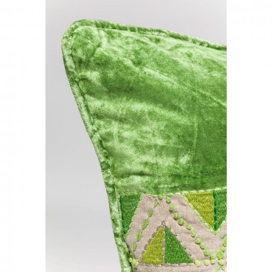 Cushion Green Ornaments 45x45cm Kare Design Cushion Green Ornaments 45x45cm Kare Design