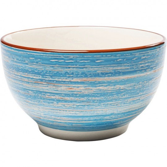Cereal Bowl Swirl Blue Ø14cm Kare Design