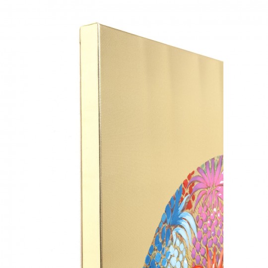 Picture Touched Flower Elefant 90x120cm Kare Design