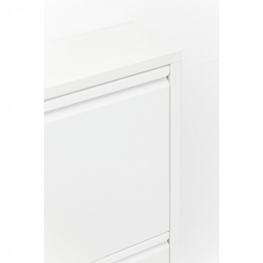 Shoe Container Caruso 3 white Kare Design